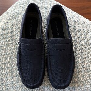 Peter Millar Men's Cruise Knit Driving Loafers